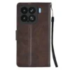 Bracevor Premium Design Flip Cover case for Xiaomi 15 - Dark Brown