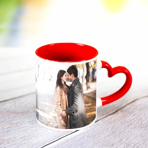 Personalized Inner Coloured Mug - Image 2